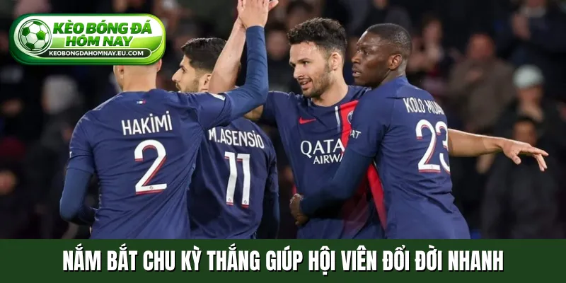 Nắm bắt chu kỳ thắng giúp hội viên đổi đời nhanh